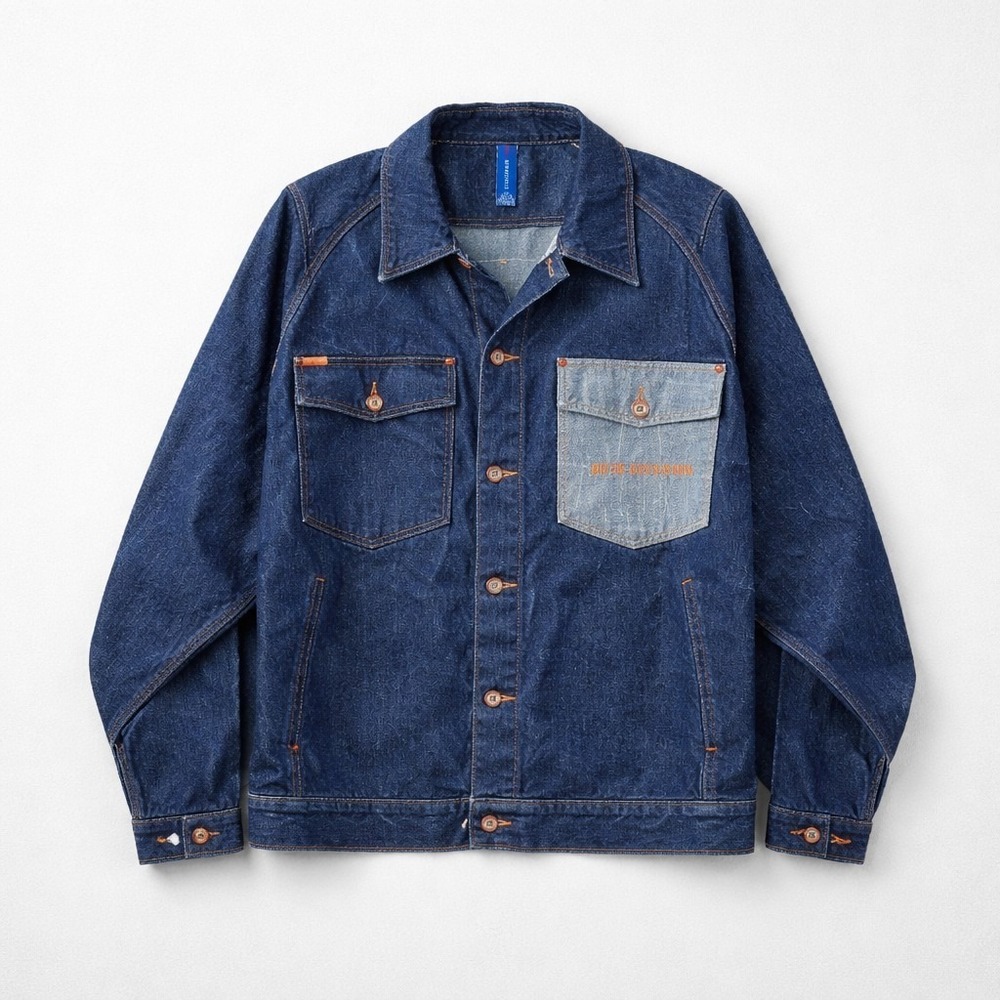 Rare Vintage FUBU Platinum Fat Albert‎ Junkyard Gang Denim Jacket Embroidered 2X